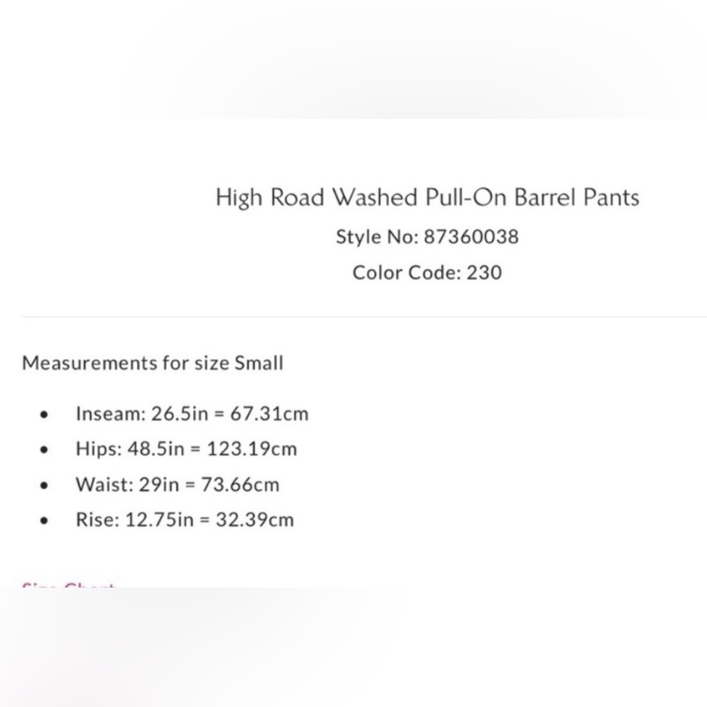 We The Free High Road Barrel Women Jeans SMALL - Picture 6 of 6